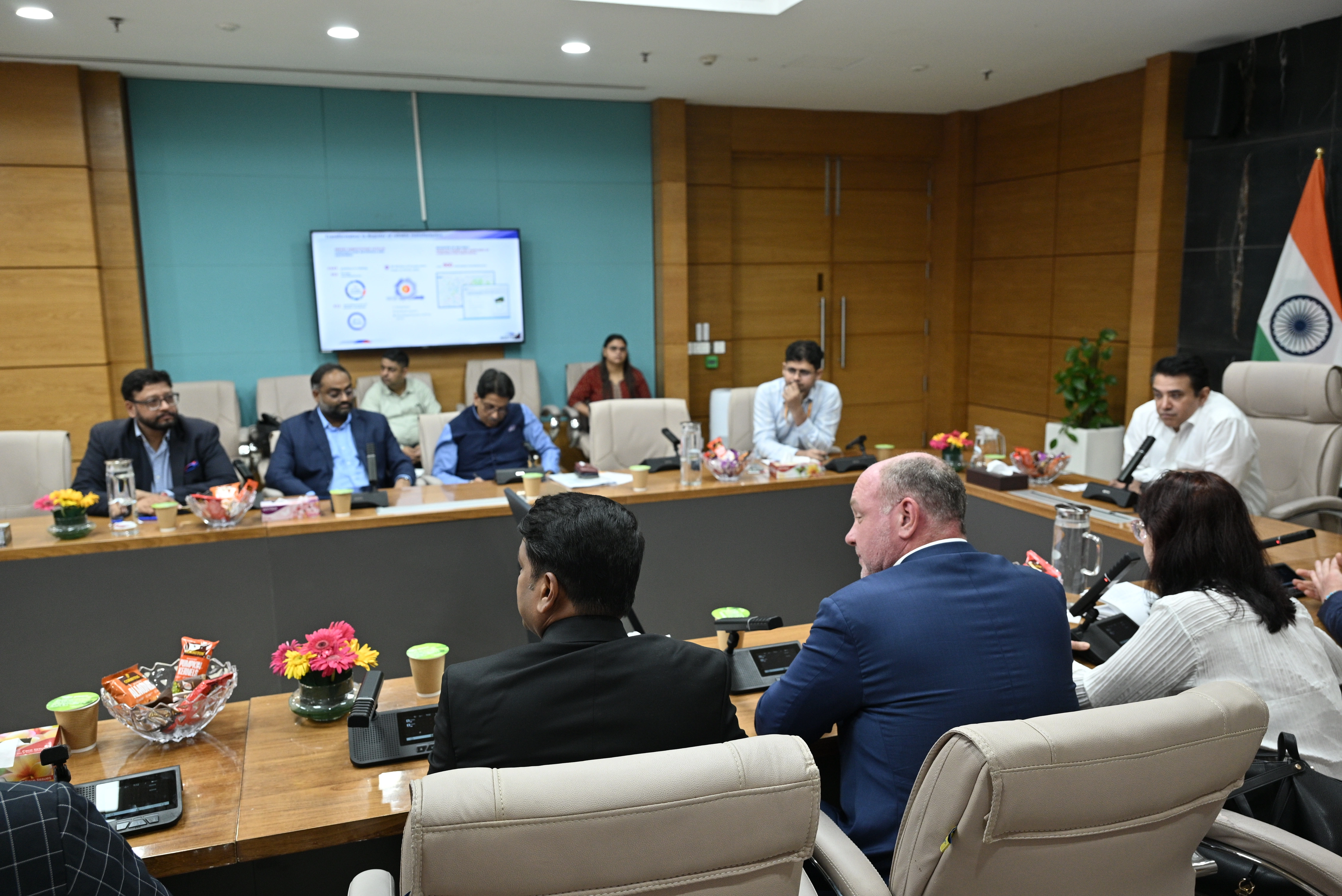 NOSTROY delegation in discussion with senior Indian government officials